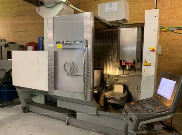 Usado Centro de mecanizado vertical Deckel Maho DMU 50 Evolution I
