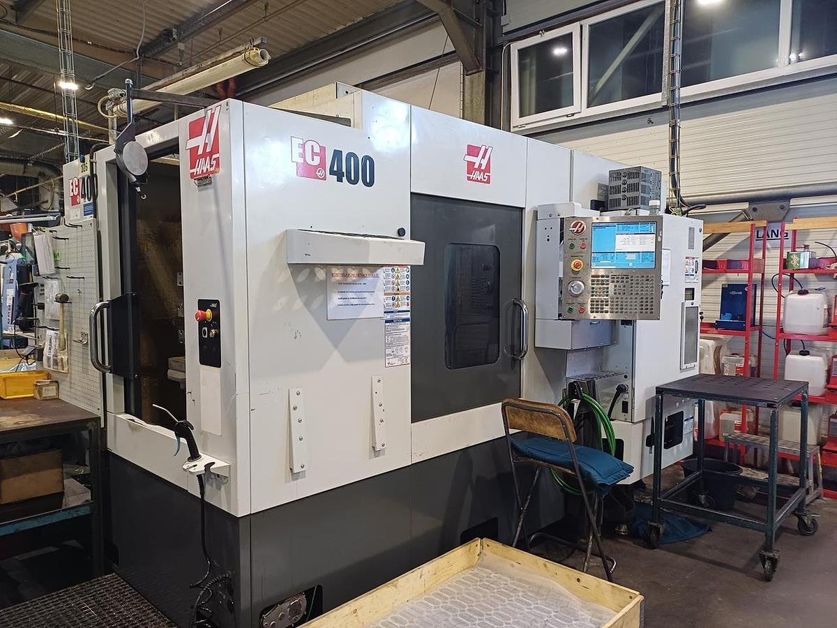 Used Haas EC 400 I Horizontal Machining Center I 2014