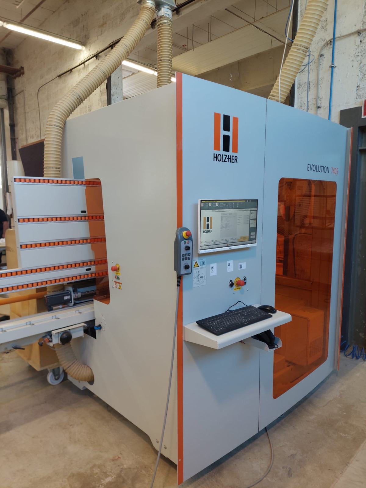 Used Holzher Evolution 7405 I CNC Machining Center I 2020
