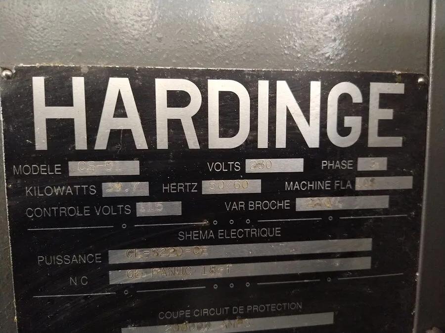 Gebruikt Hardinge Conquest T51 I CNC Draaibank