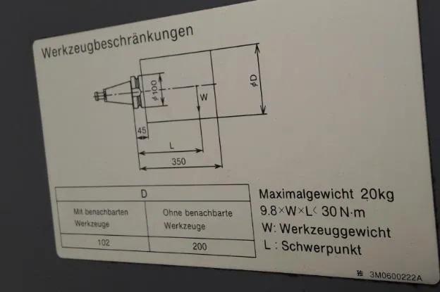 Gebruikt OKK MCV 860 I Verticale Bewerking Centrum