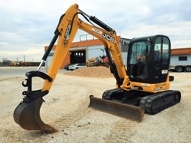 Gebruikt JCB 8055 ZTS Mini Excavator 2010