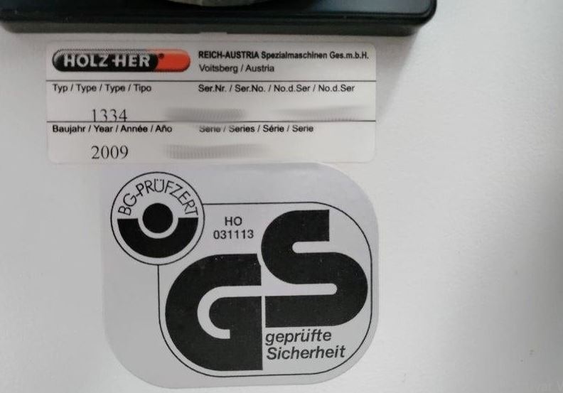 Used Holzher Arcus 1334 I Edgebanding I 2009