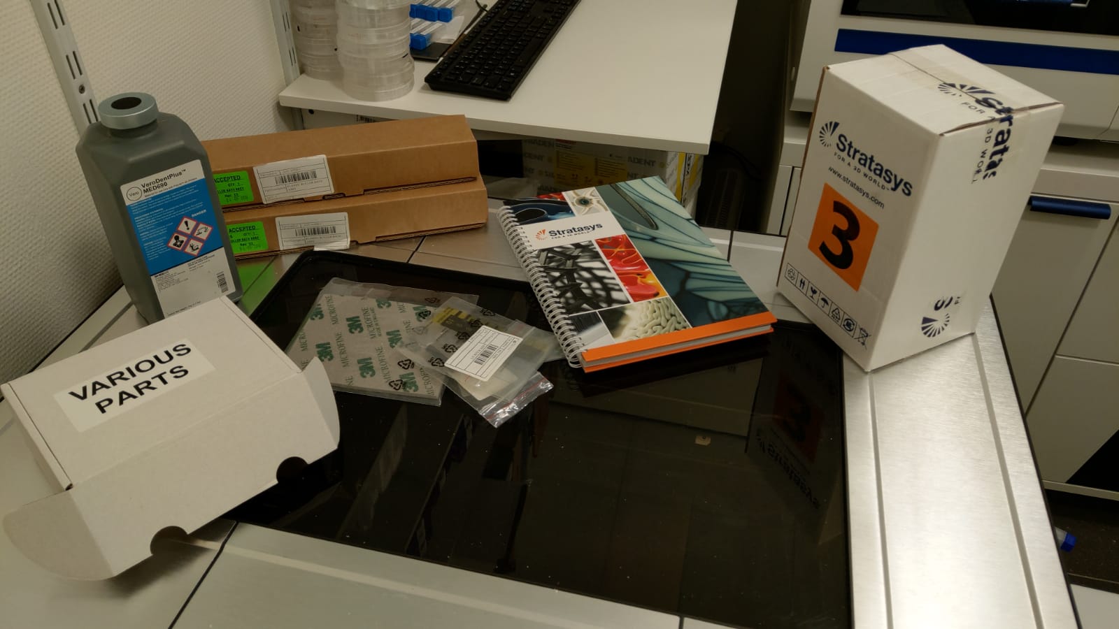 Gebruikt 2017 Stratasys Objet orthodesk 30