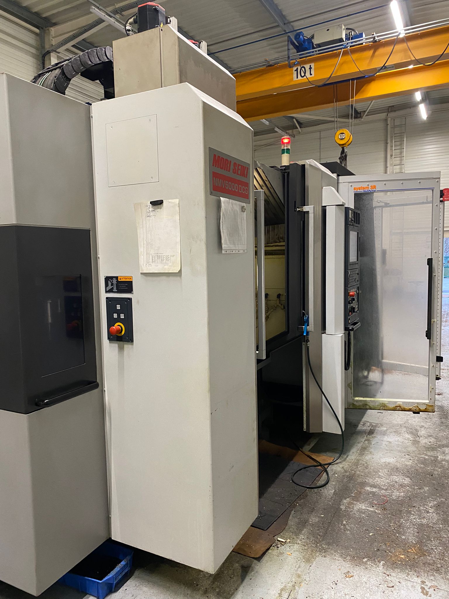 Used Mori Seiki NMV 5000DCG I 5-Axis Machining Center I 2008