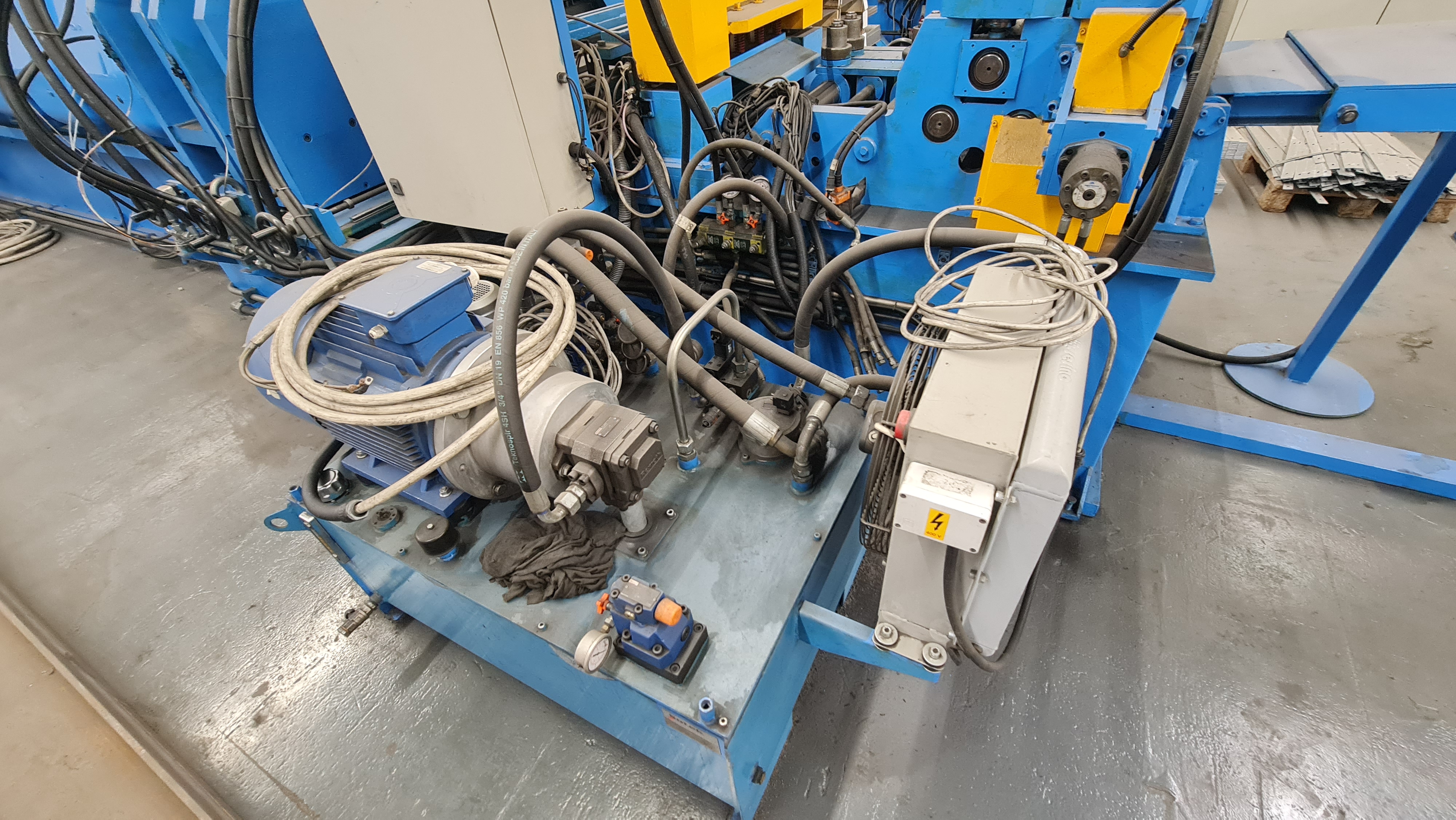 Gebruikt Tecnopromec Alfa D I Profiling Line I 2008