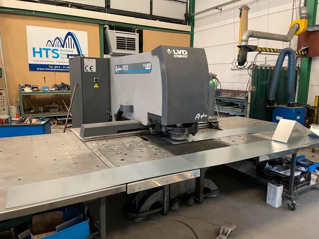 Used LVD Strippit Alpha-1012 I Punching Machine