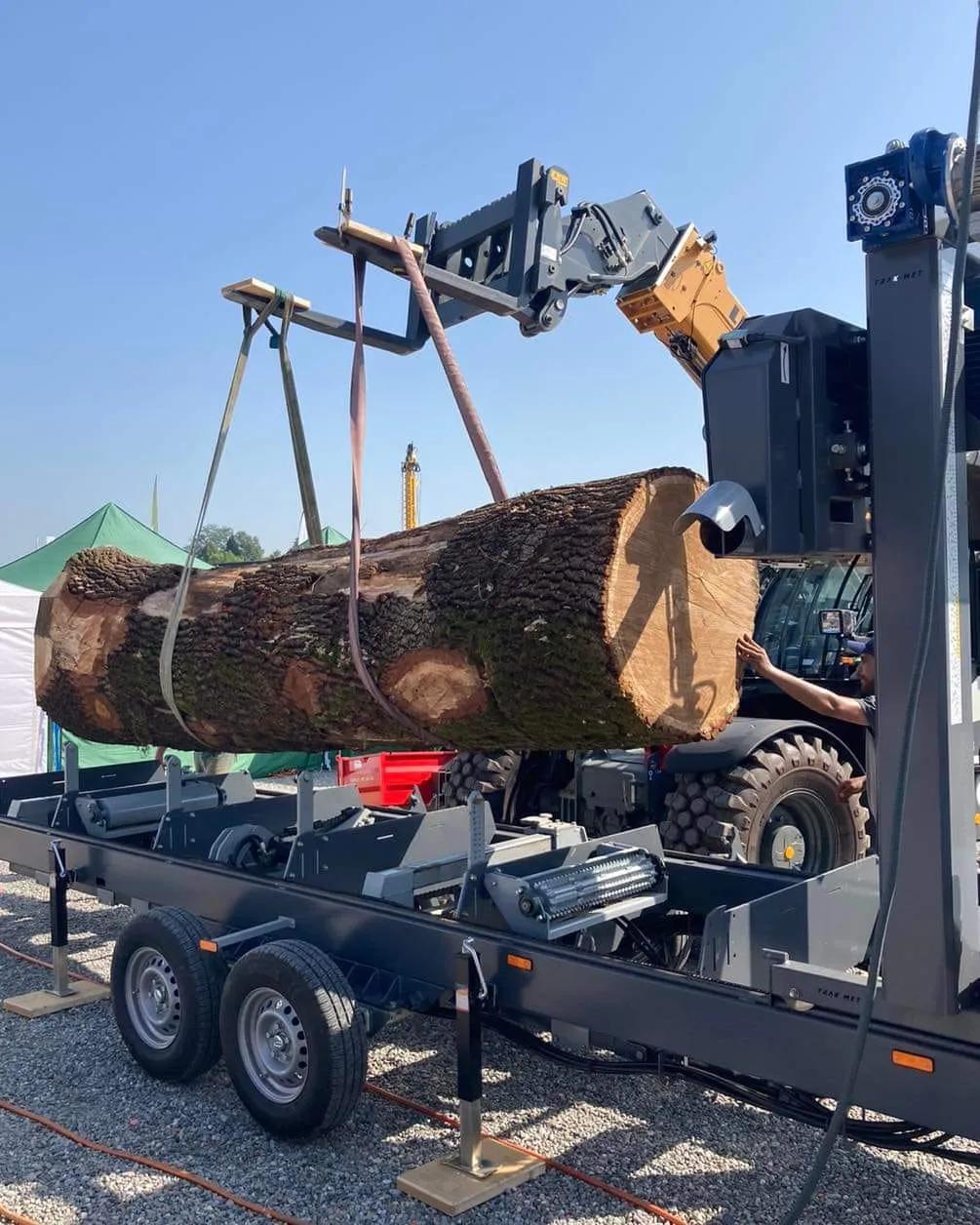 Usado Aserradero móvil Trak-Met TTP-600 I 2023