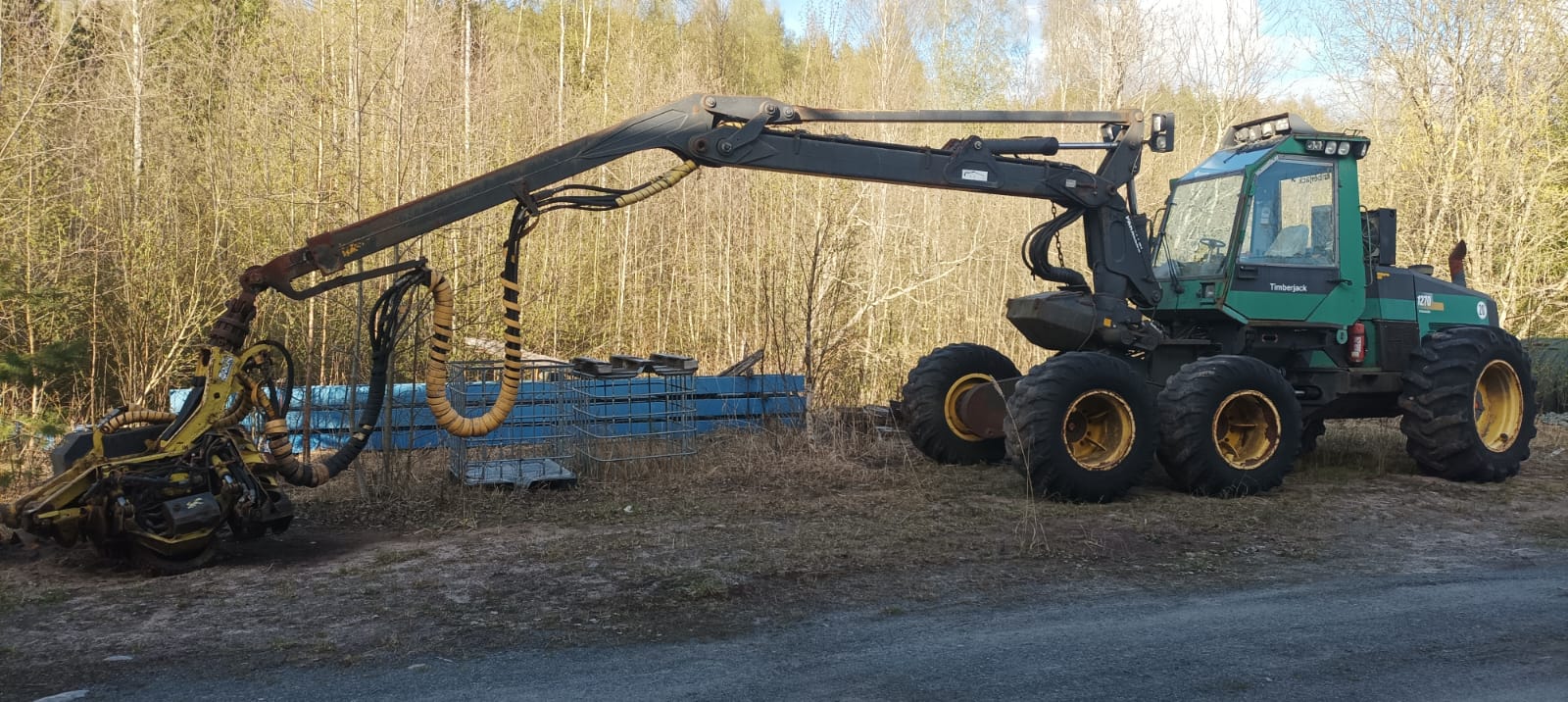 Used Timberjack 1270 I Harvester I 1995