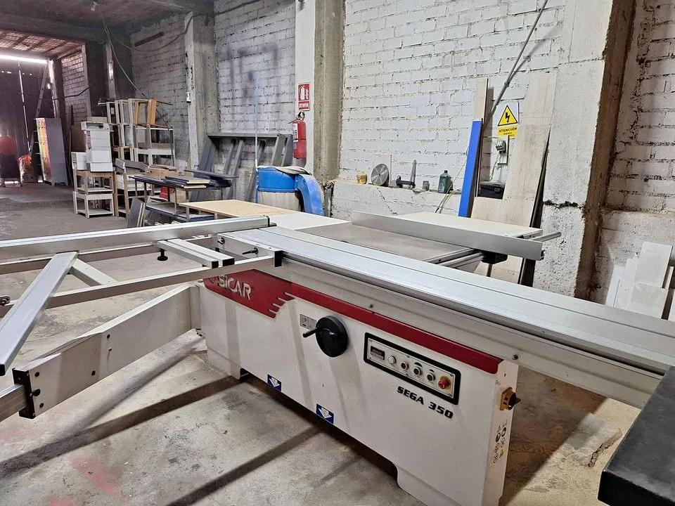Gebruikt Sicar Sega 350 I Schuiftafelzaag