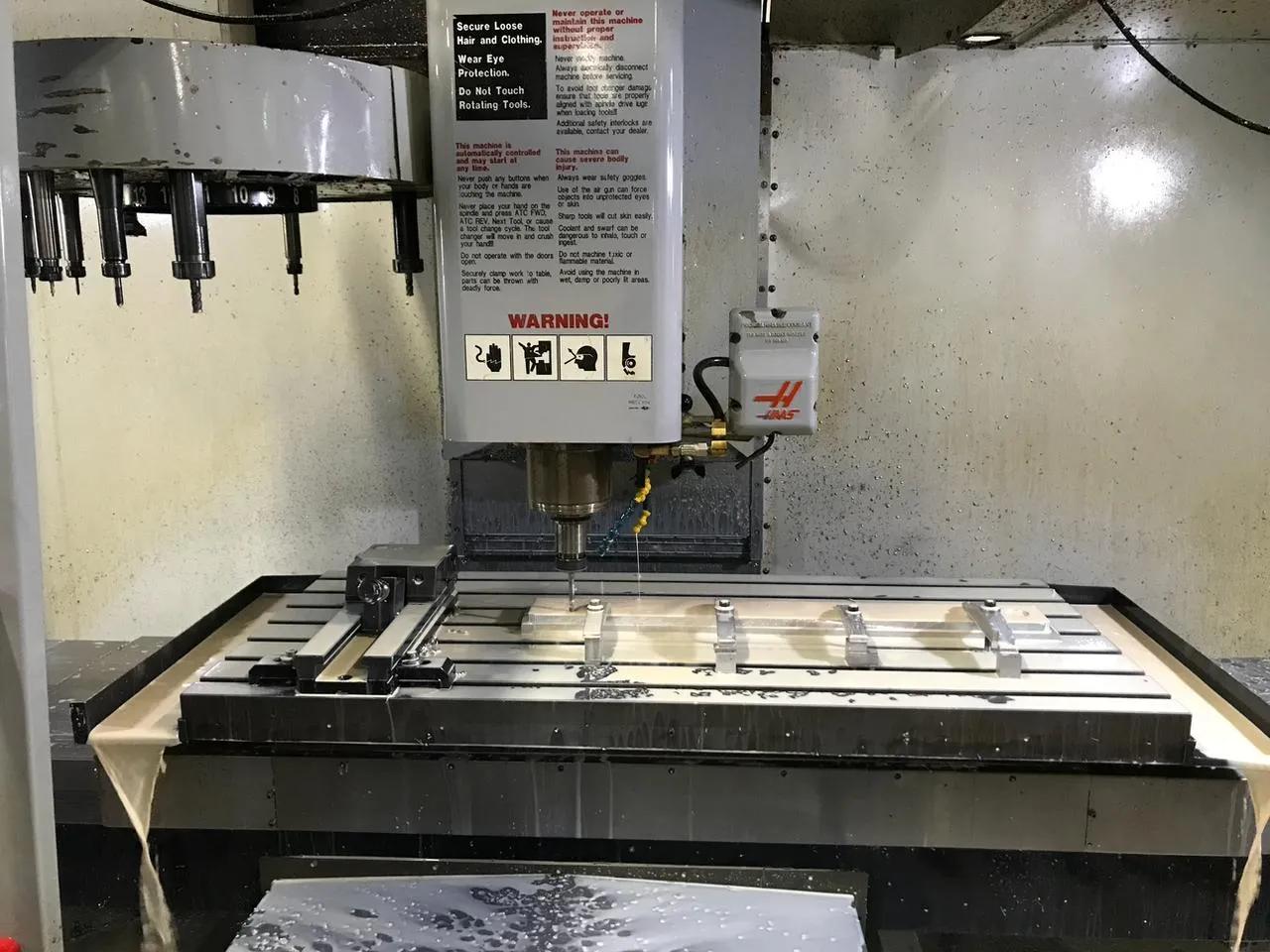 Used Haas VF-5D/40HE I Vertical Machining Center I 2004