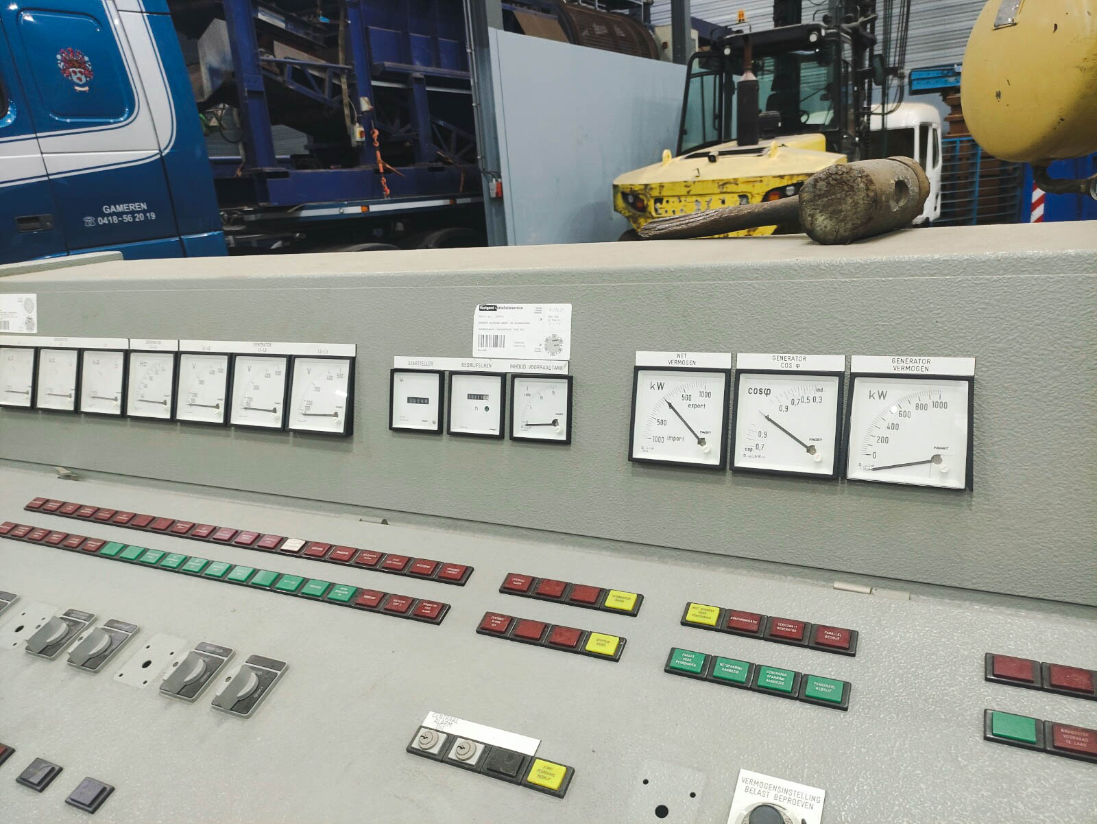 Used Caterpillar 3516 STD I Diesel Generator I 1990