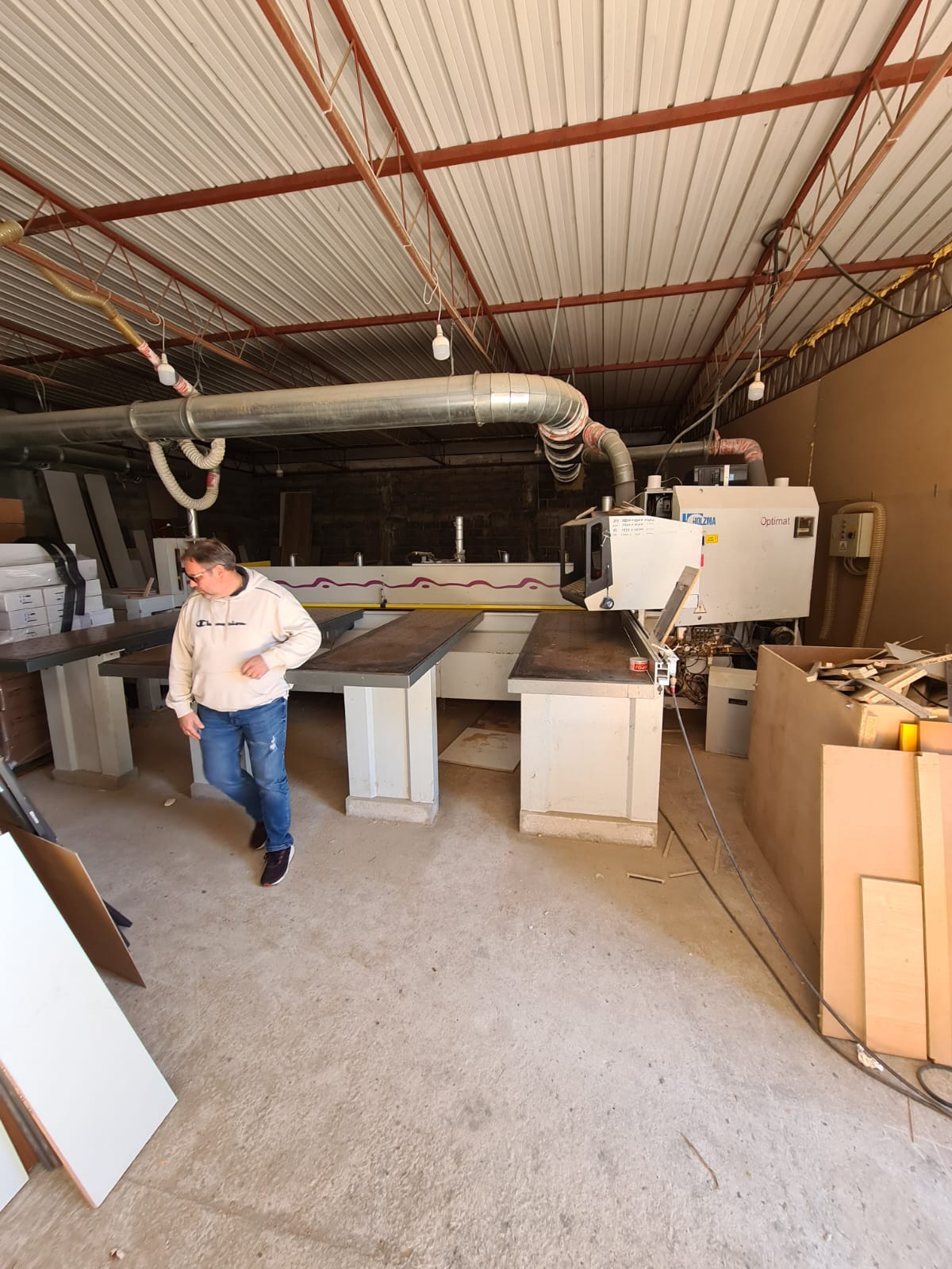 Used Holzma HPP 81/42 I Beam Saw I 1999