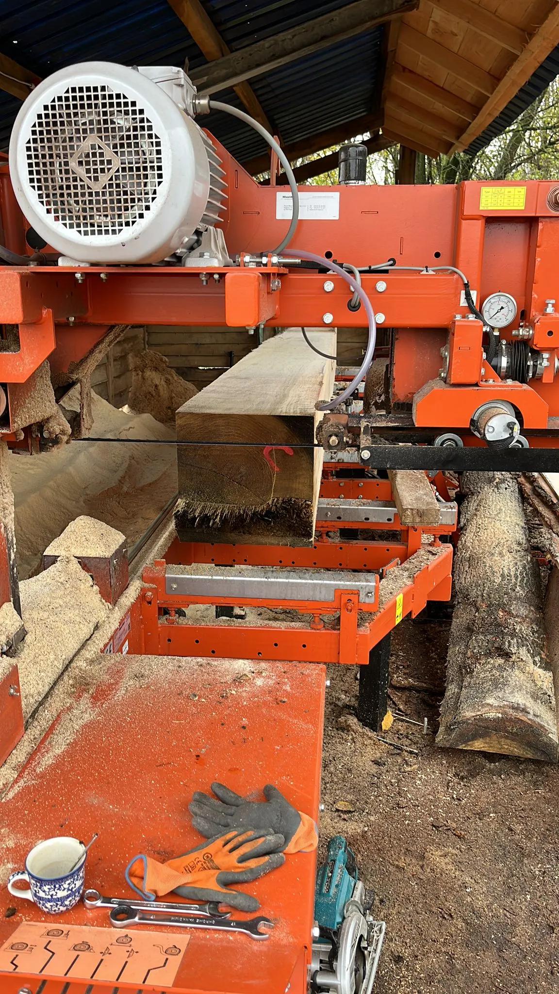 Usado Sierra de cinta Woodmizer LT20 I