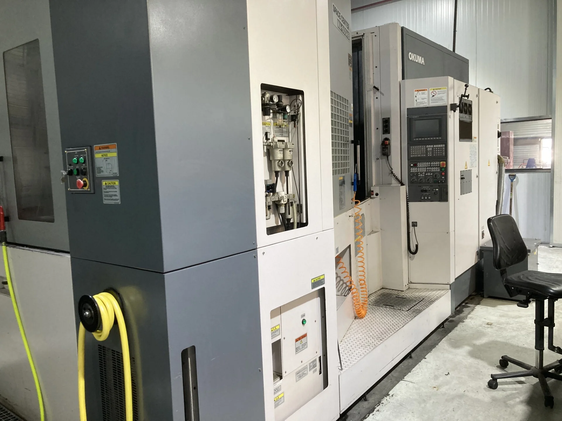 Used Okuma Space Center MA-600HB I Horizontal Machining Center