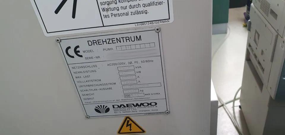 Gebruikt Daewoo Puma 160 I CNC Draaibank