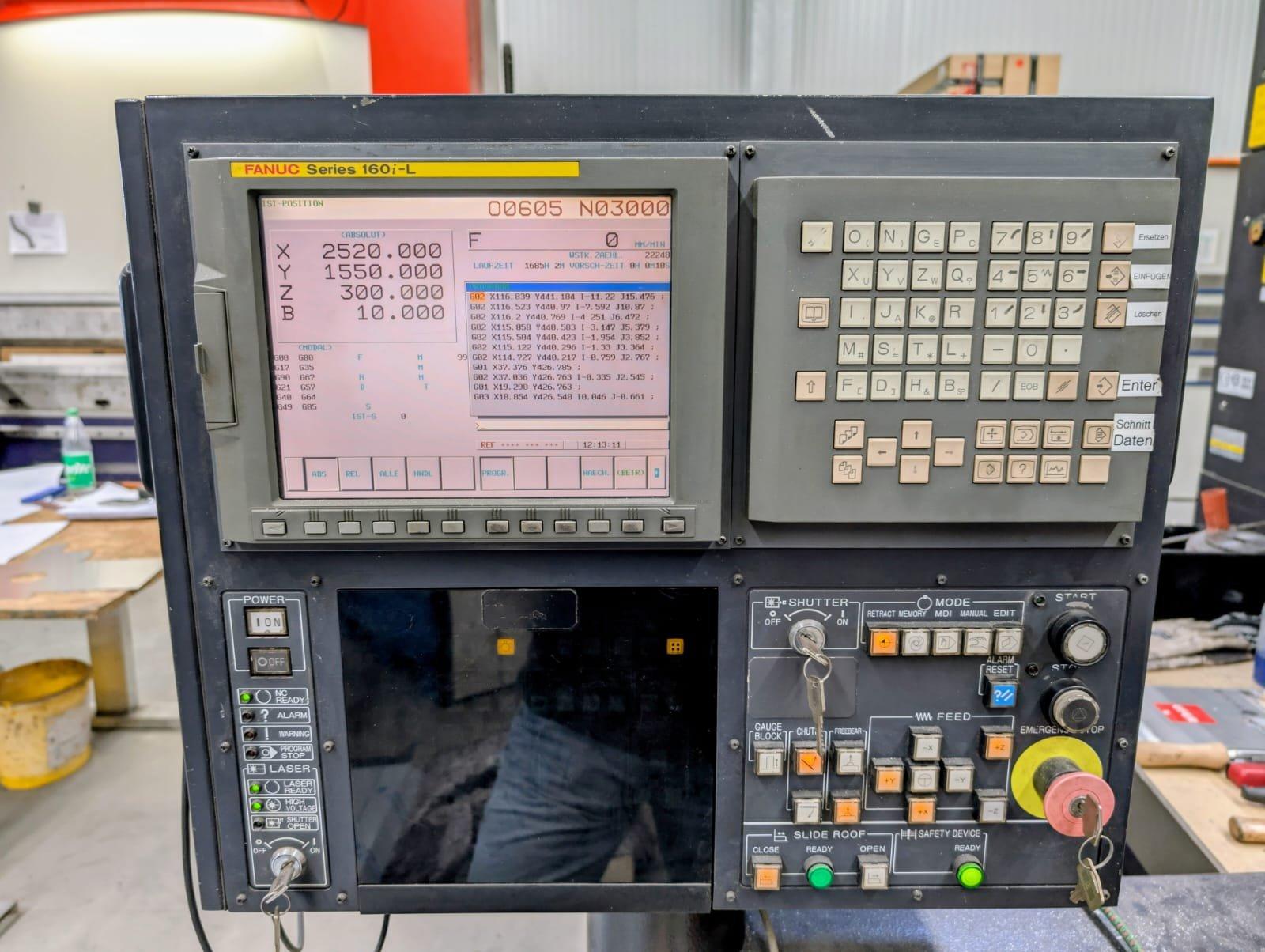 Used Amada LC-2415 Alpha III I Laser Cutting I 2000