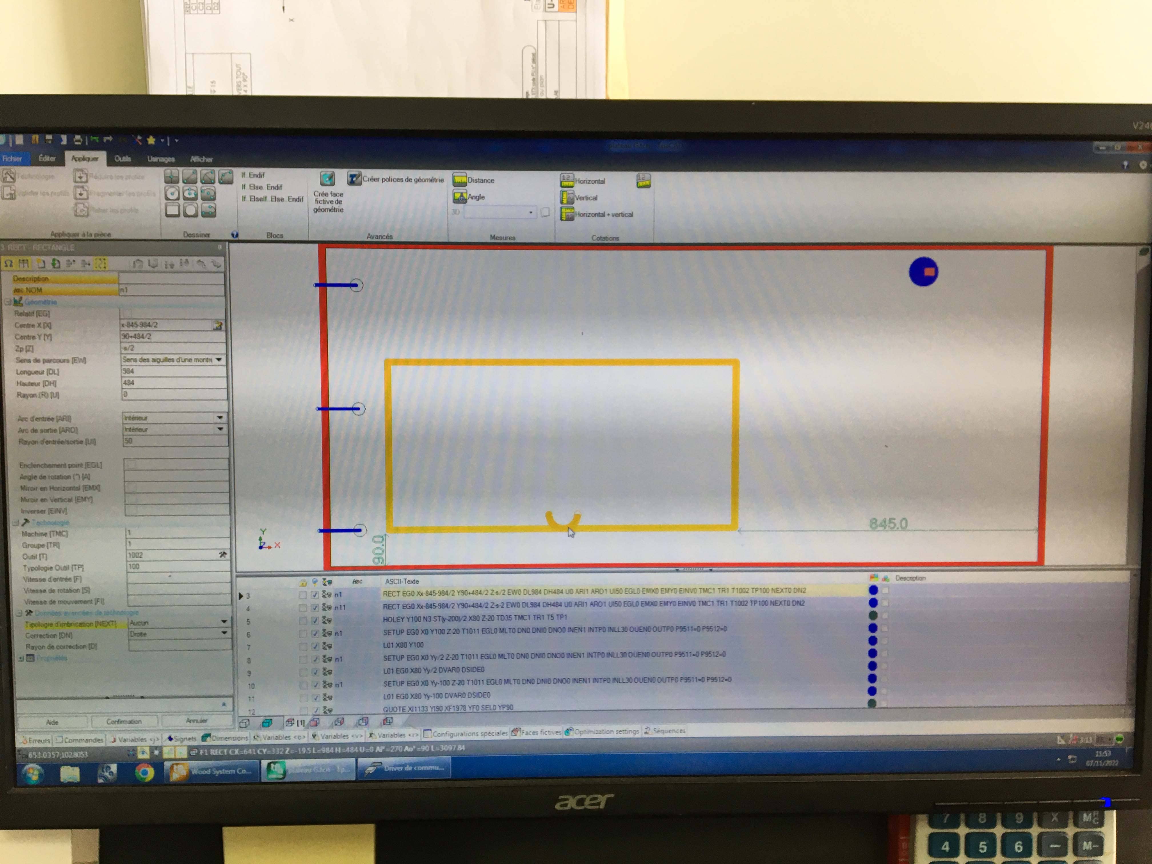 Usado Format 4 Profit H 350 - Centro de Mecanizado CNC - 2016
