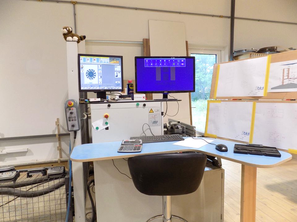 Used Holzher Pro-Master 7017 I CNC Machining Center I 2017