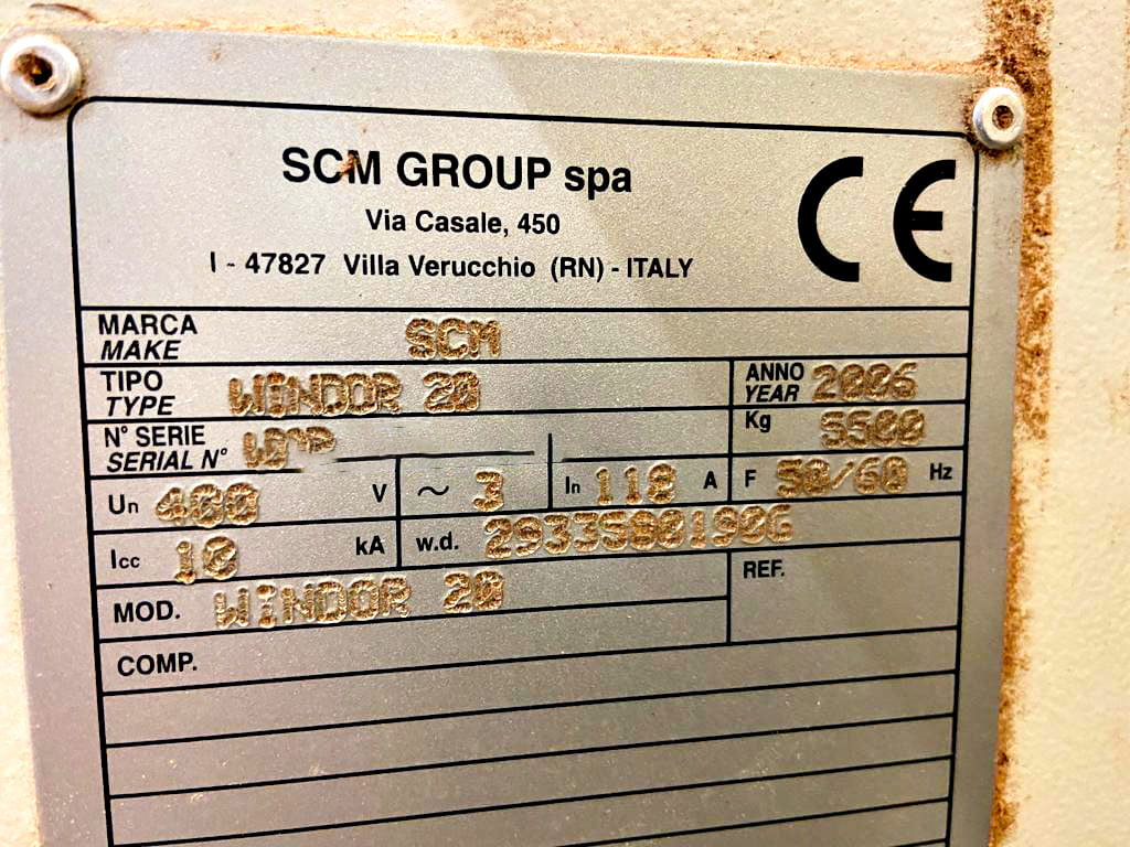 Used SCM Windor 20 - Machining center  - 2006