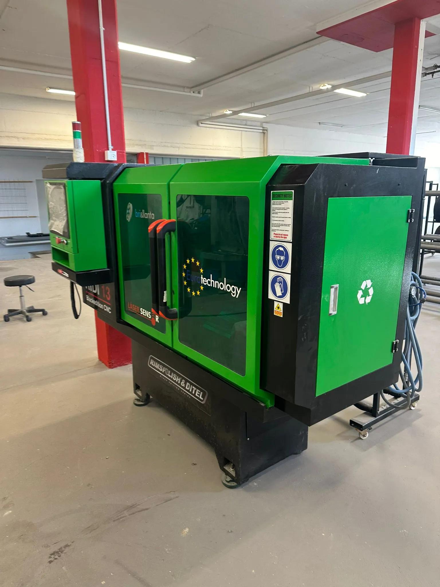 Gebruikt Rimspolish & Ditel Ridi 13 Blackedition CNC I CNC Draaibank voor Banden