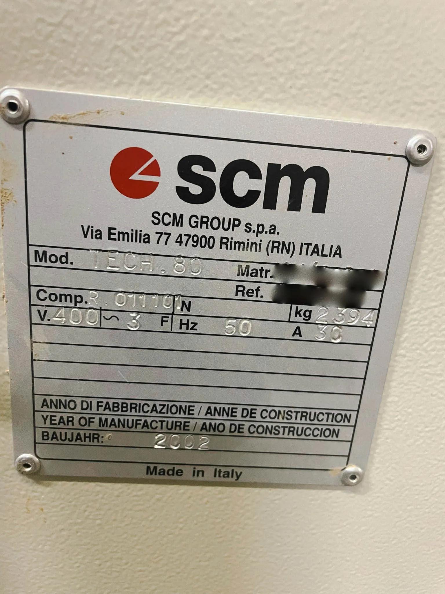 Used SCM Tech 80 I CNC Machining Center