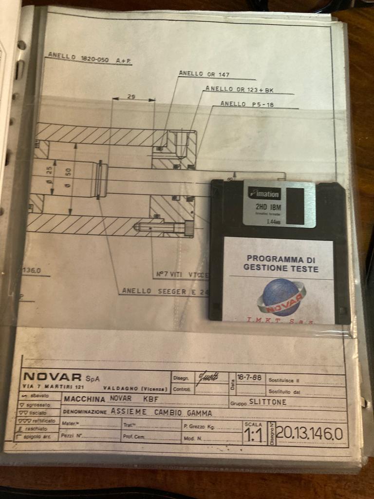 Gebruikt Novar KBF 4000 x 1000 - CNC Frezen - 1988