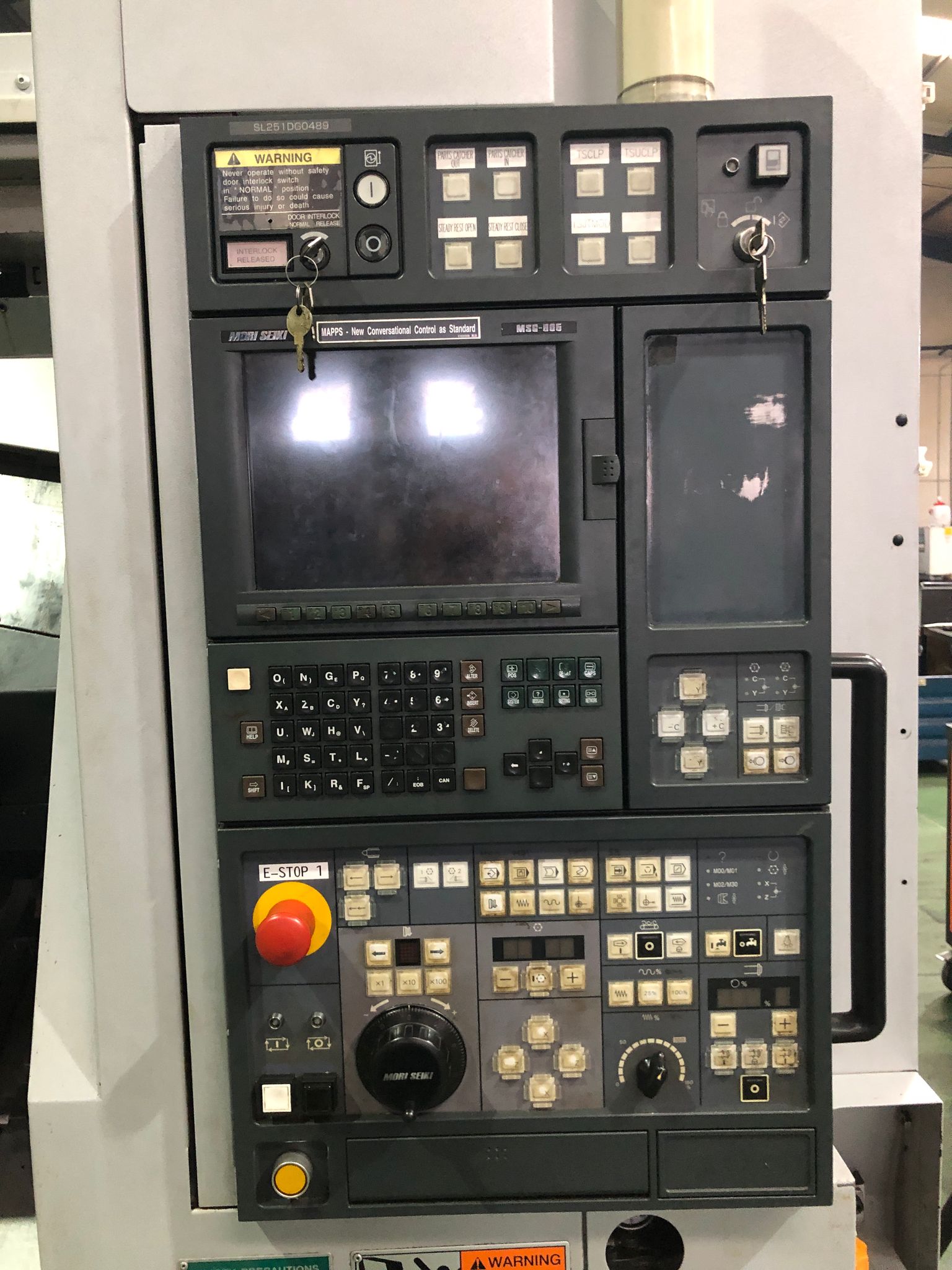 Used Mori Seiki SL 2500 Y I CNC Lathe