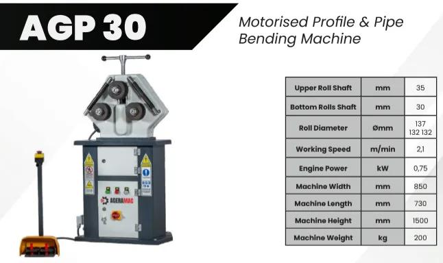 Ageramac AGP I Profiel- en pijpbuigmachine