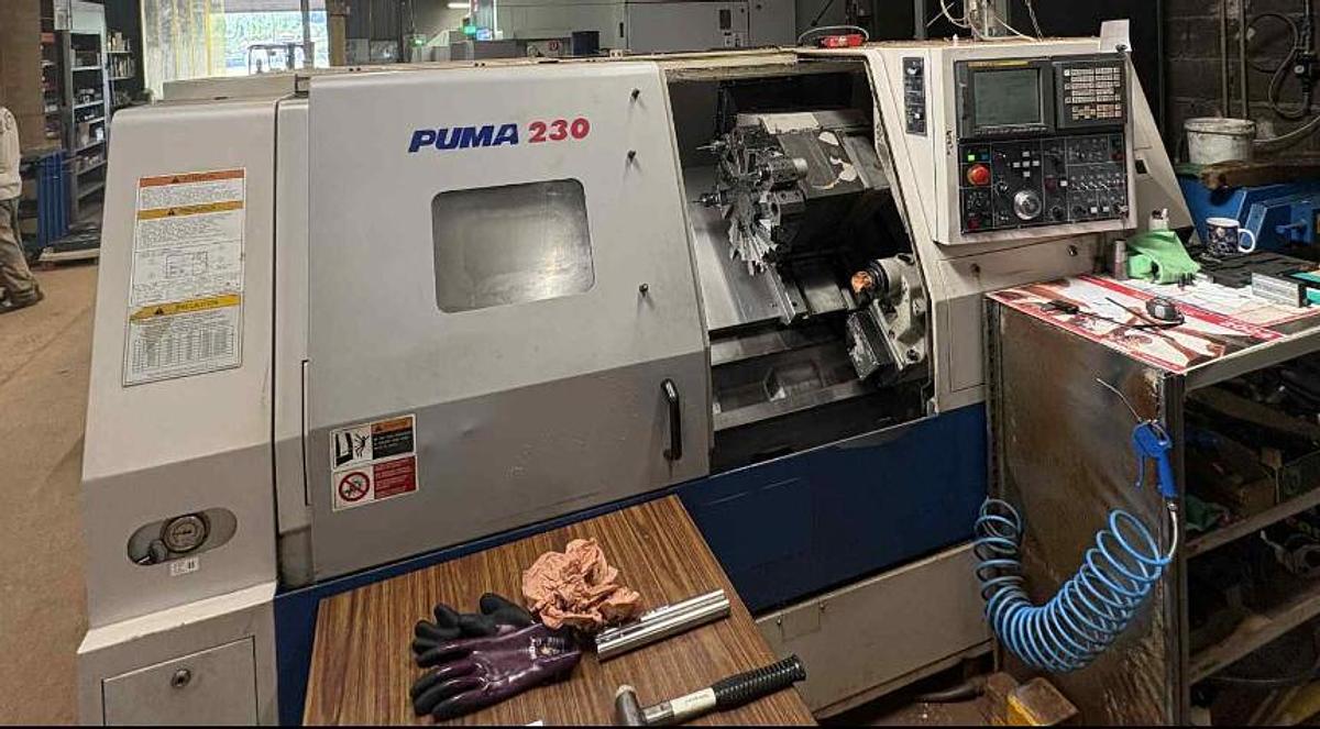 Used Daewoo Puma 230B I CNC Lathe I 2001