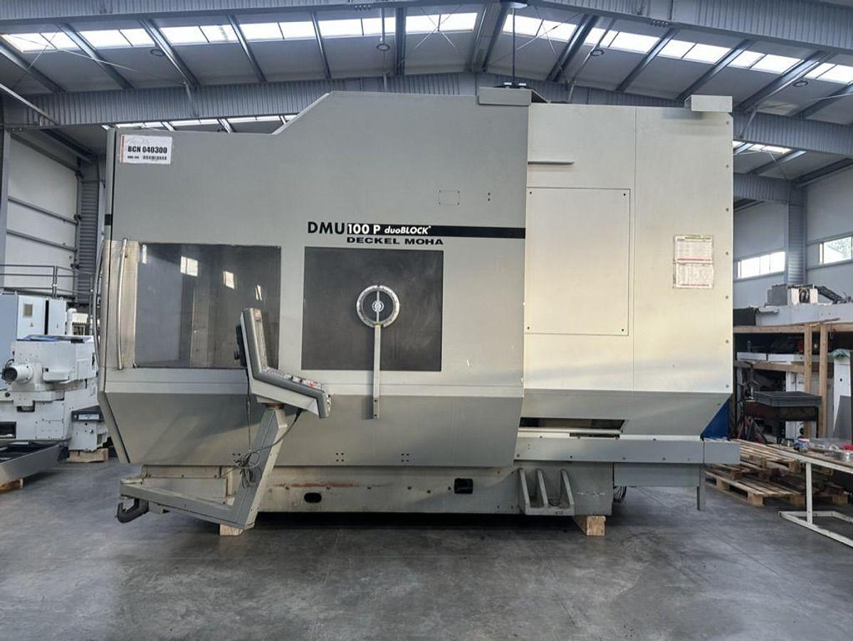 Used Deckel Maho DMU 100P DuoBlock I Horizontal Machining Center I 2008