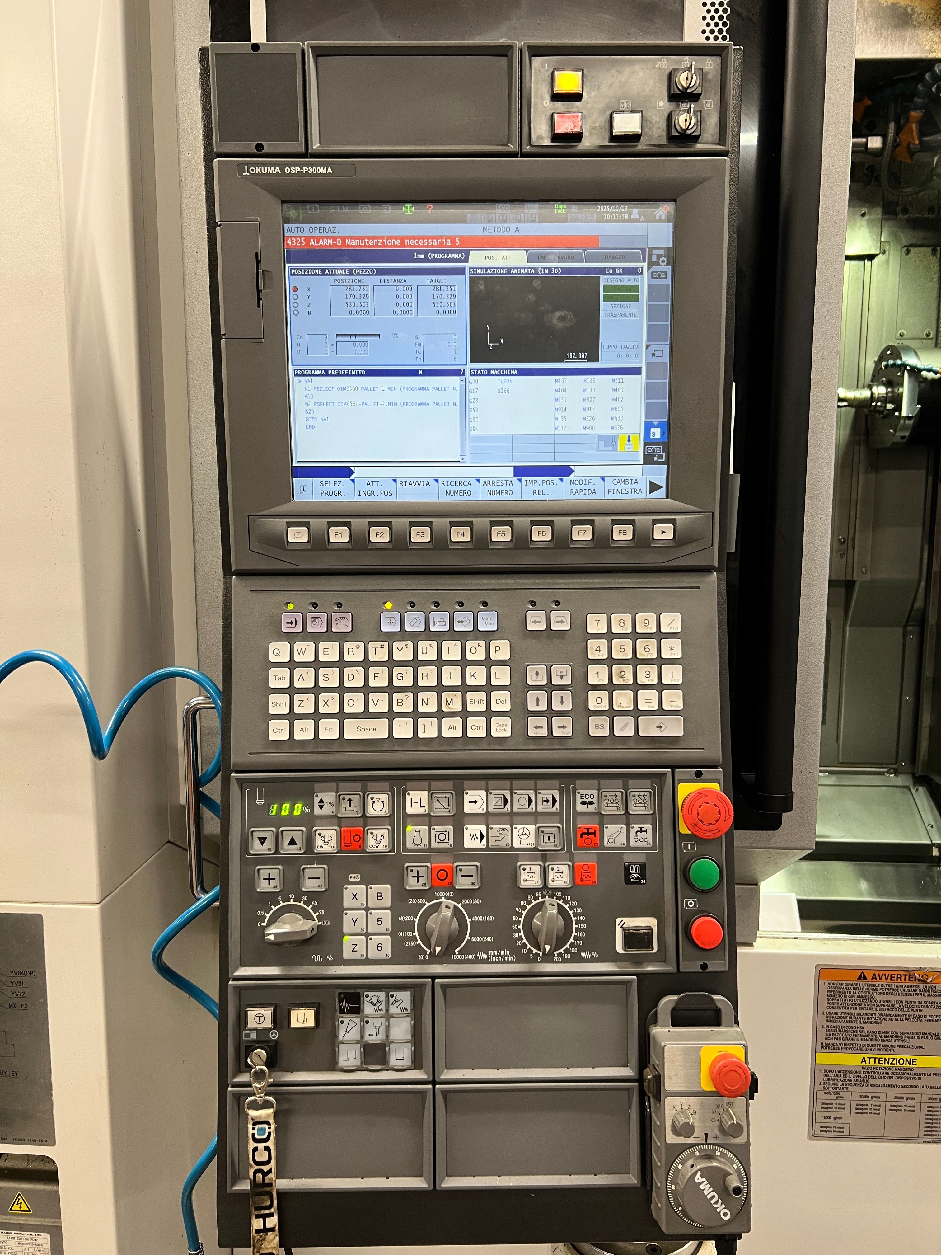 Used Okuma MB-4000H I Horizontal Machining Center I 2018