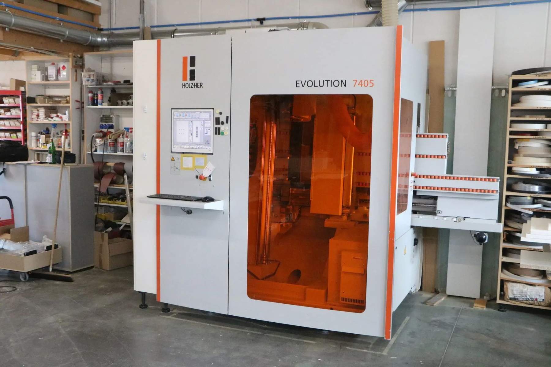Used Holzher evolution 7405 - CNC Machining center - 2015