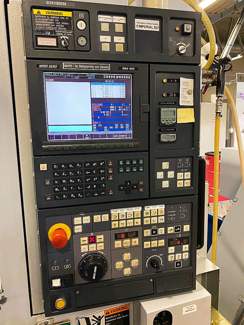 Gebruikt Mori seiki SL 2500 SY - CNC Lathe - 2004