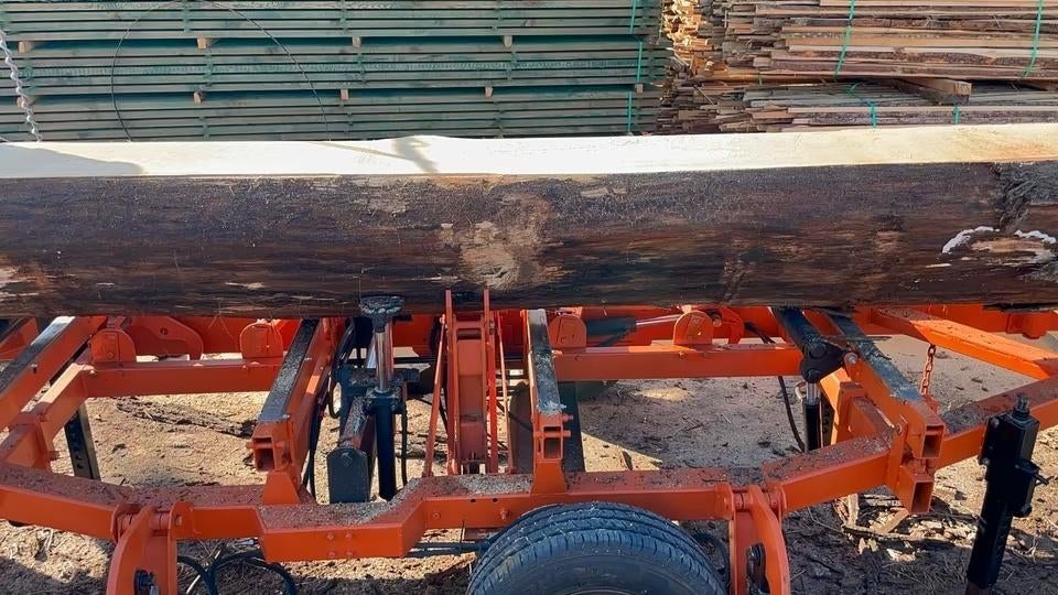 Used Woodmizer LT40 I Mobile Sawmill I 2002