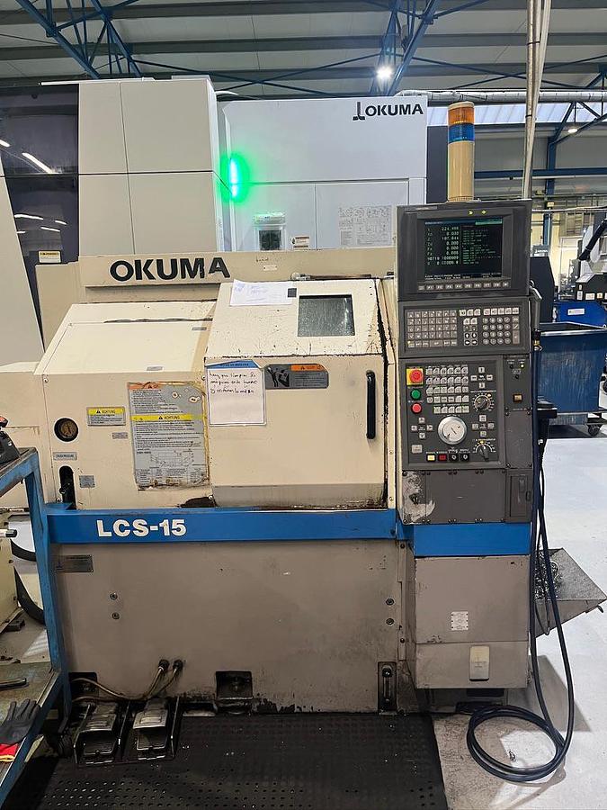 Used Okuma LCS-15 I CNC Lathe
