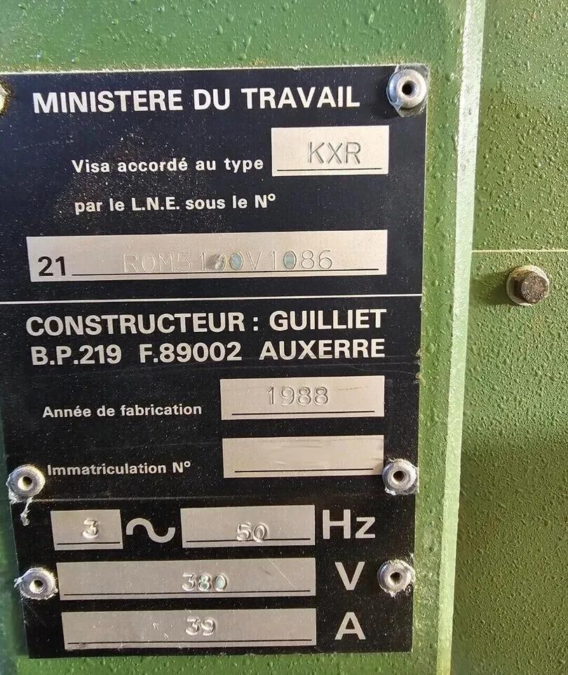 Usado Guilliet KXR I Fresadora de Cuatro Lados