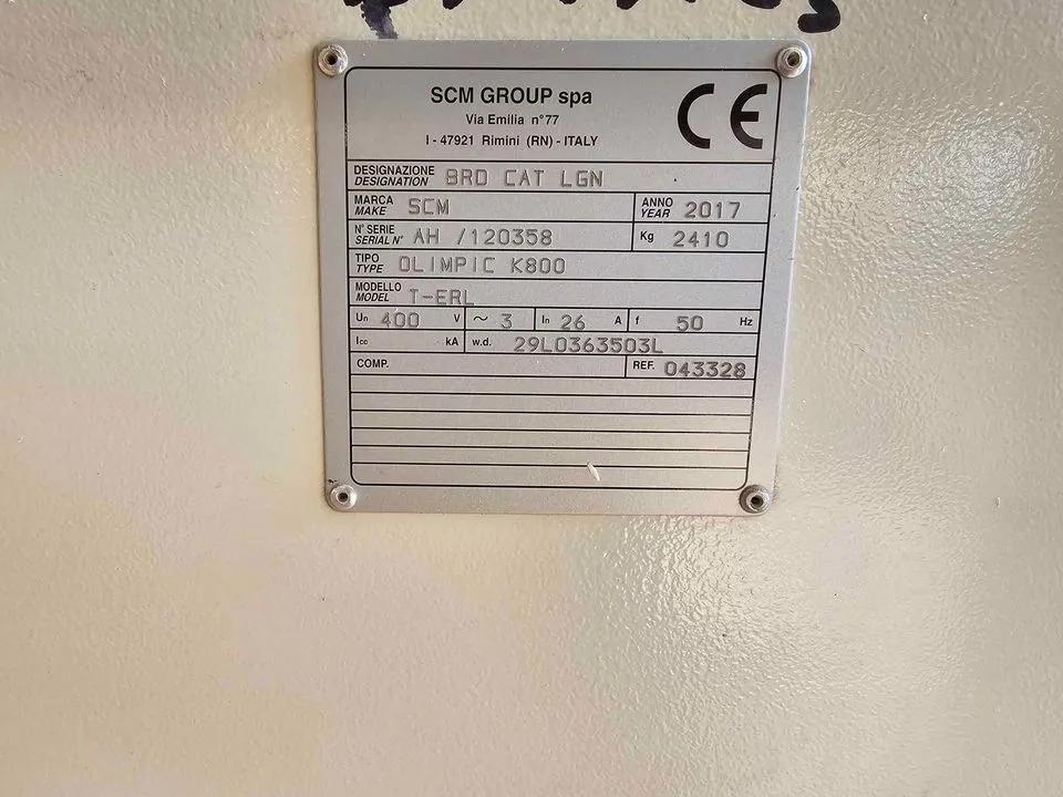 Used SCM Olimpic k800 I Edgebanding