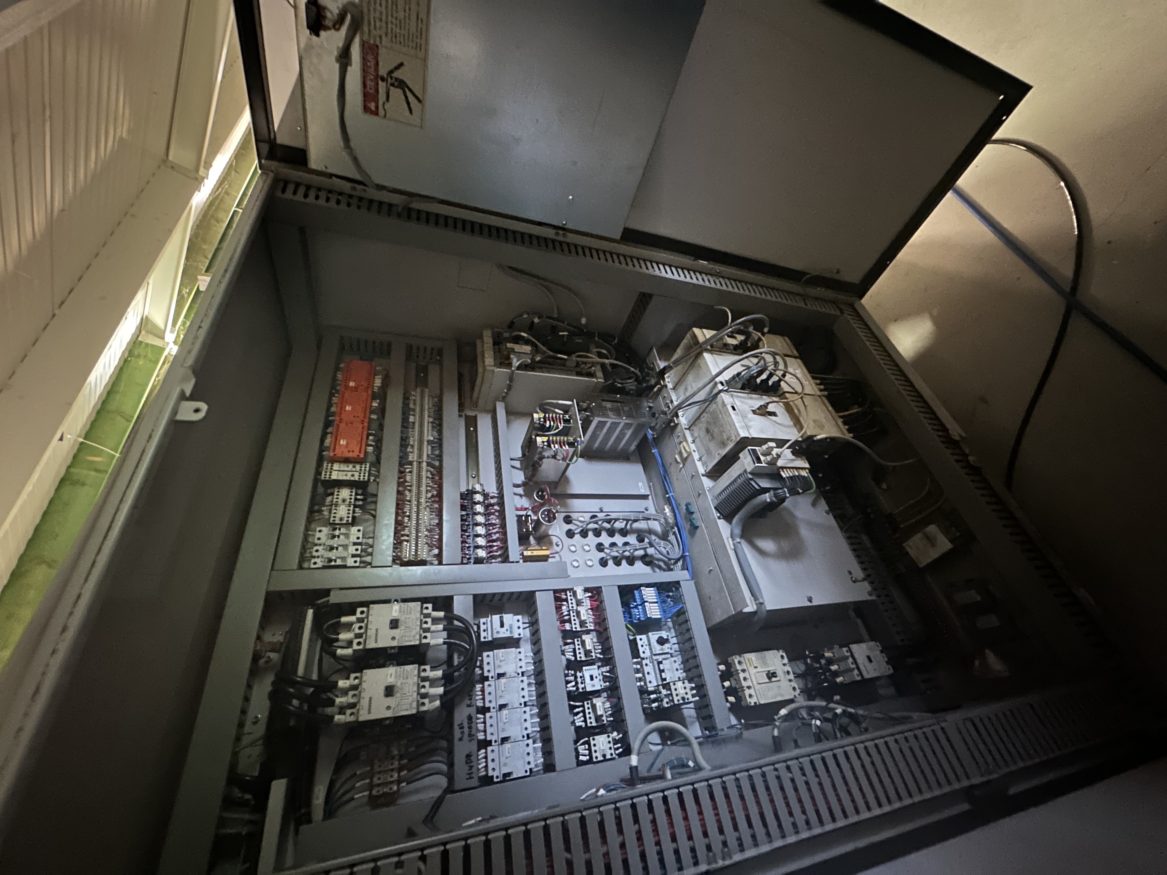 Used Mazak Super Quick Turn 15M Mark II I CNC Lathe I 1995