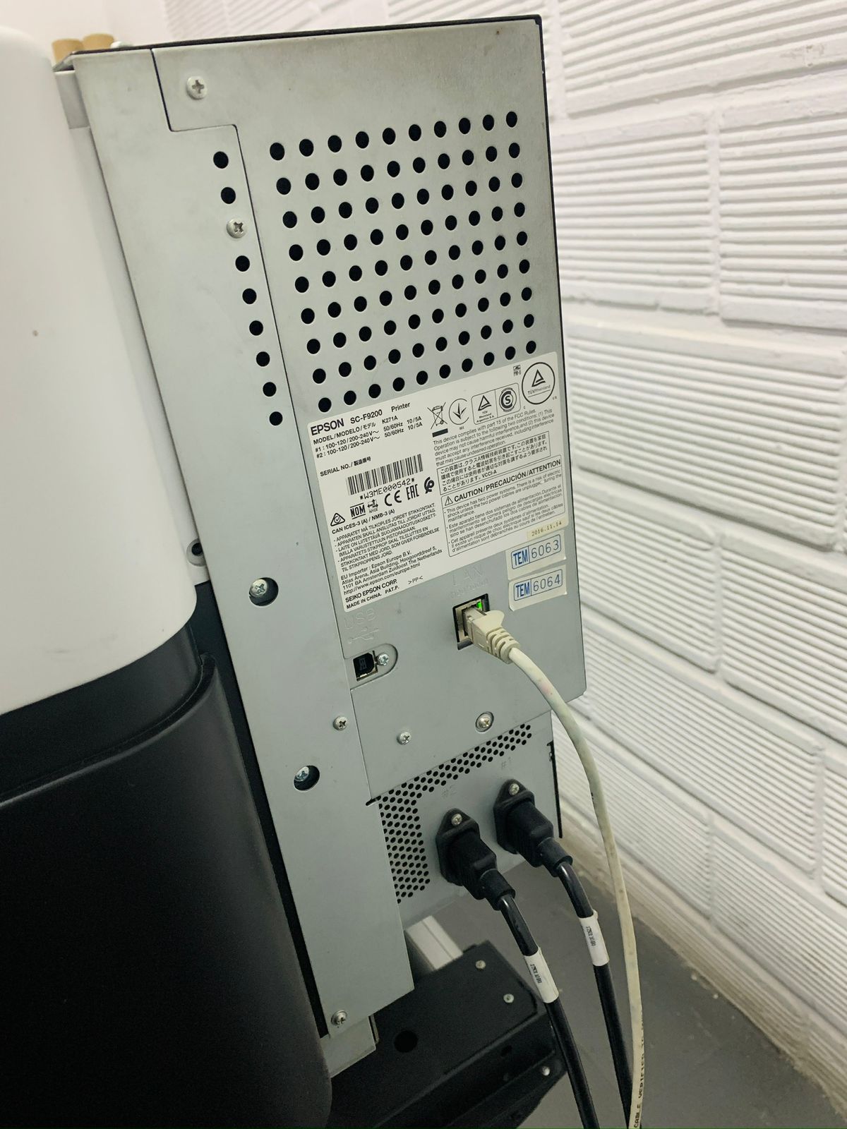 Used Epson SureColor F9200 I Dye Sublimation Printer I 2020