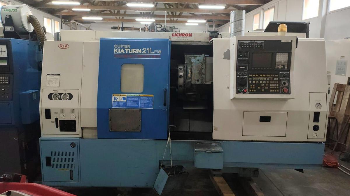 Used Kia Super Turn 21 LMS I CNC Lathe I 2004