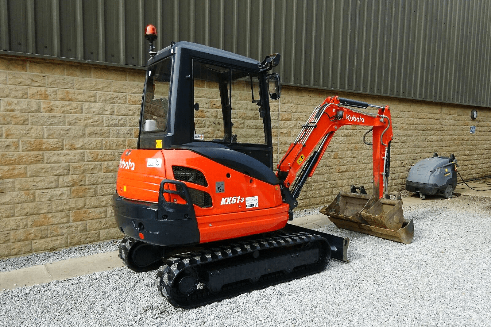 Gebruikt Kubota KX61 3 Mini Graafmachine 2015