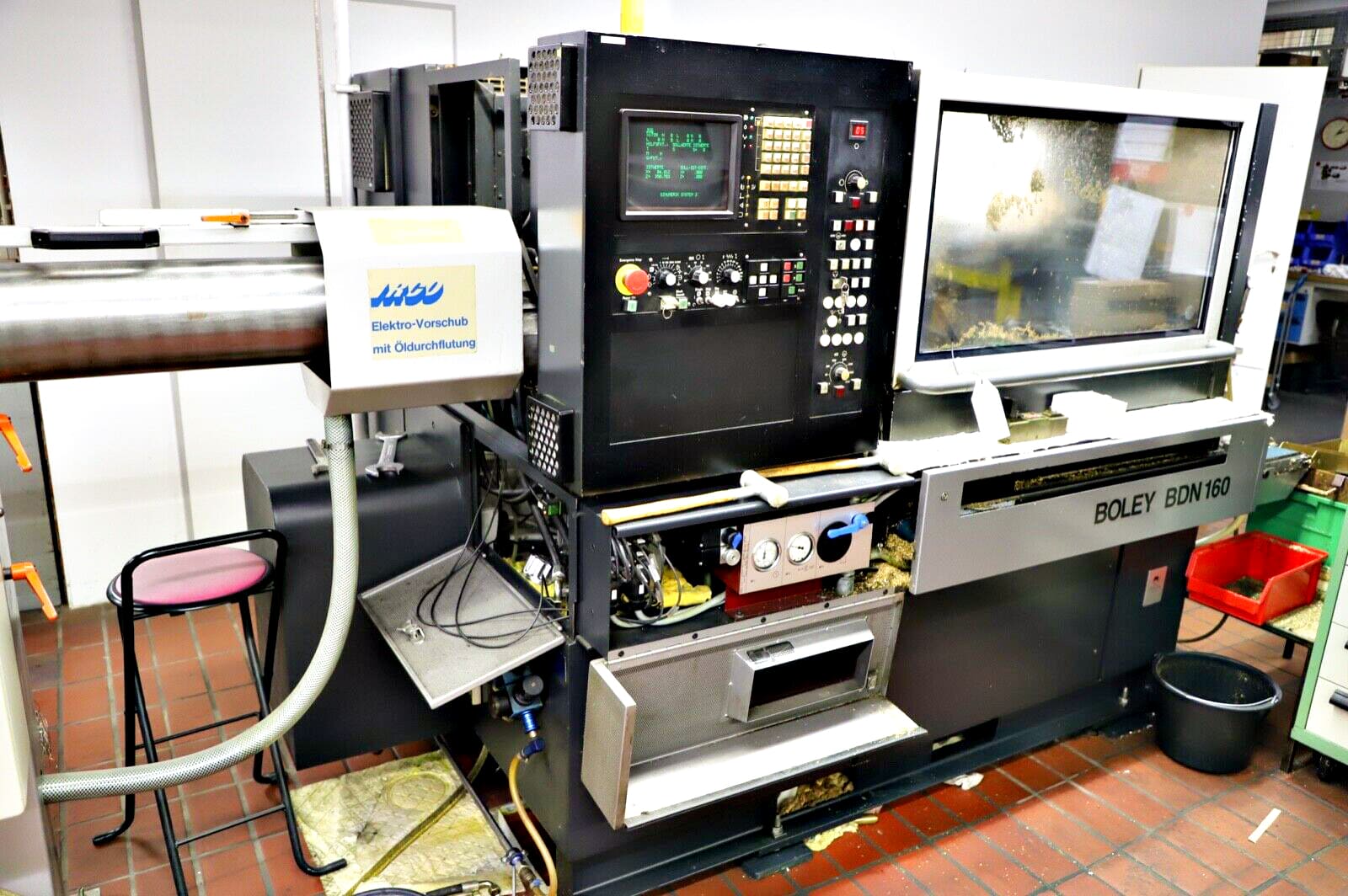 Gebruikt Boley DBN 160 - CNC Draaibank - 1987