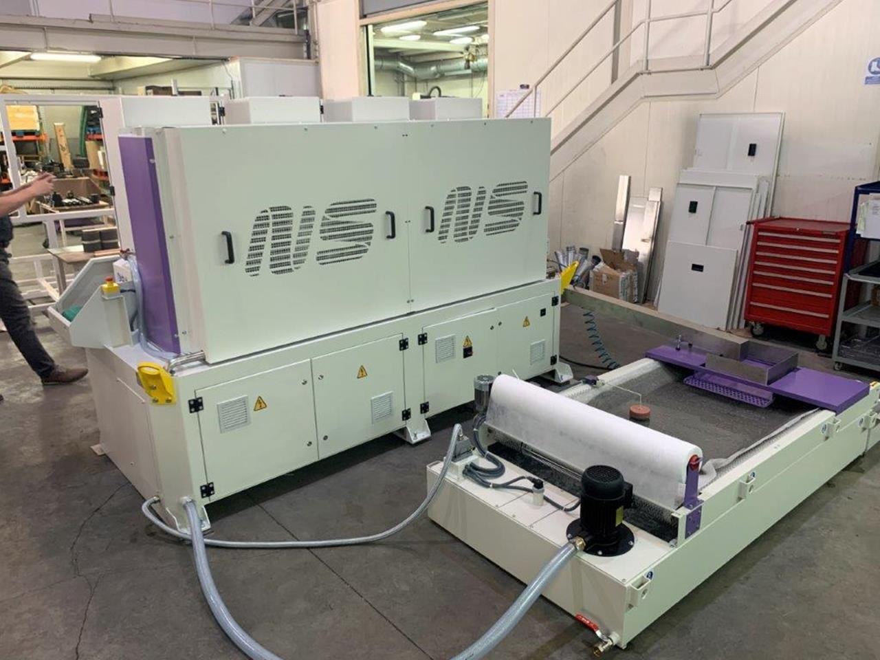 Used NS Maquinas FGW 170 4Z I Belt Grinding Machine I 2019