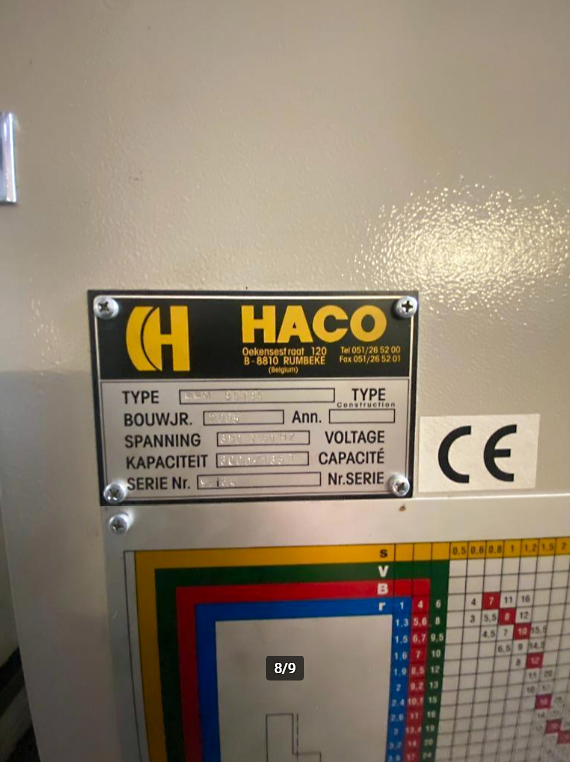 Gebruikt Haco PPM 30135 - Persrem - 2005