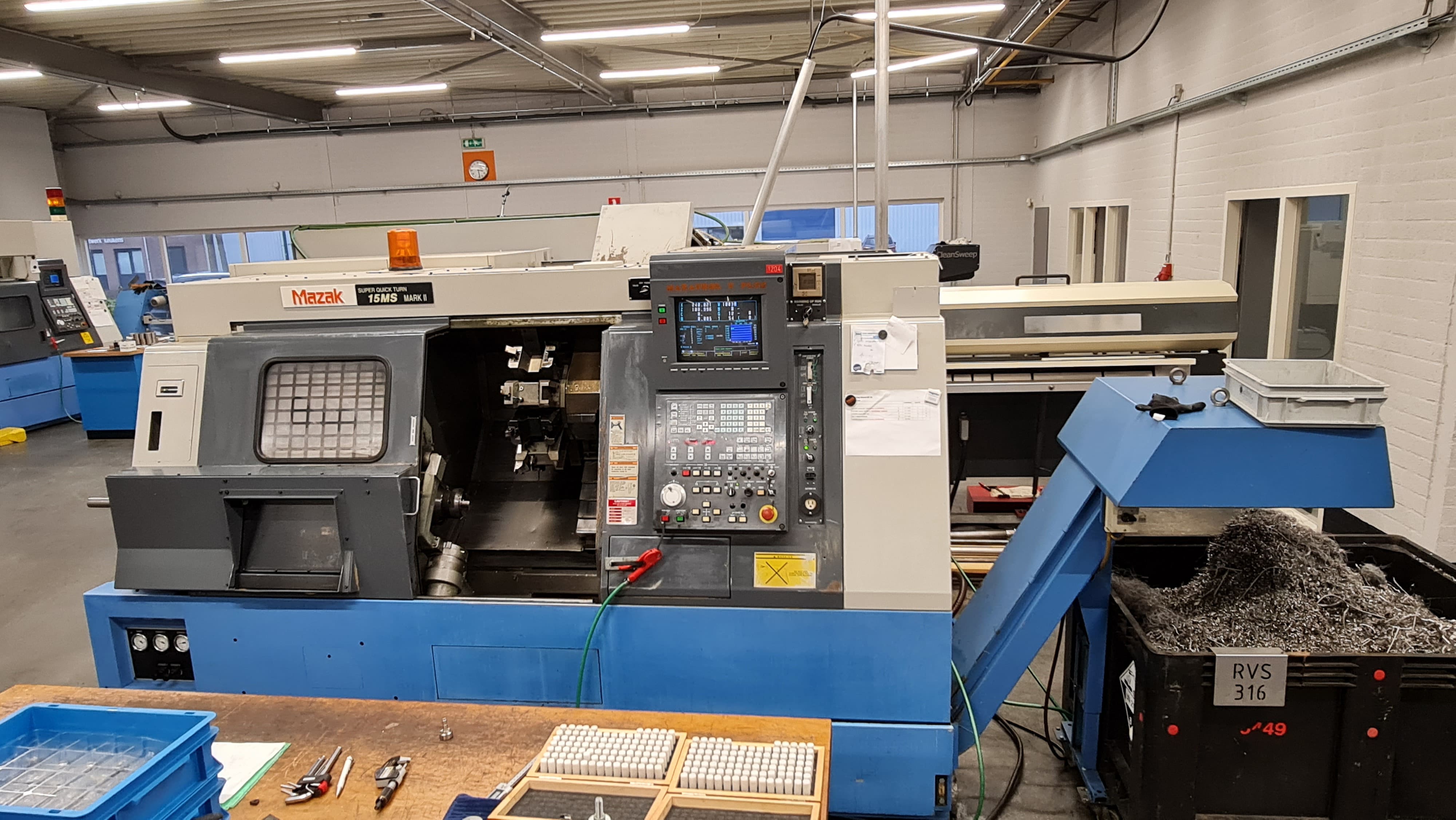 Used MAZAK SUPER QUICK TURN 15 MS - 1995