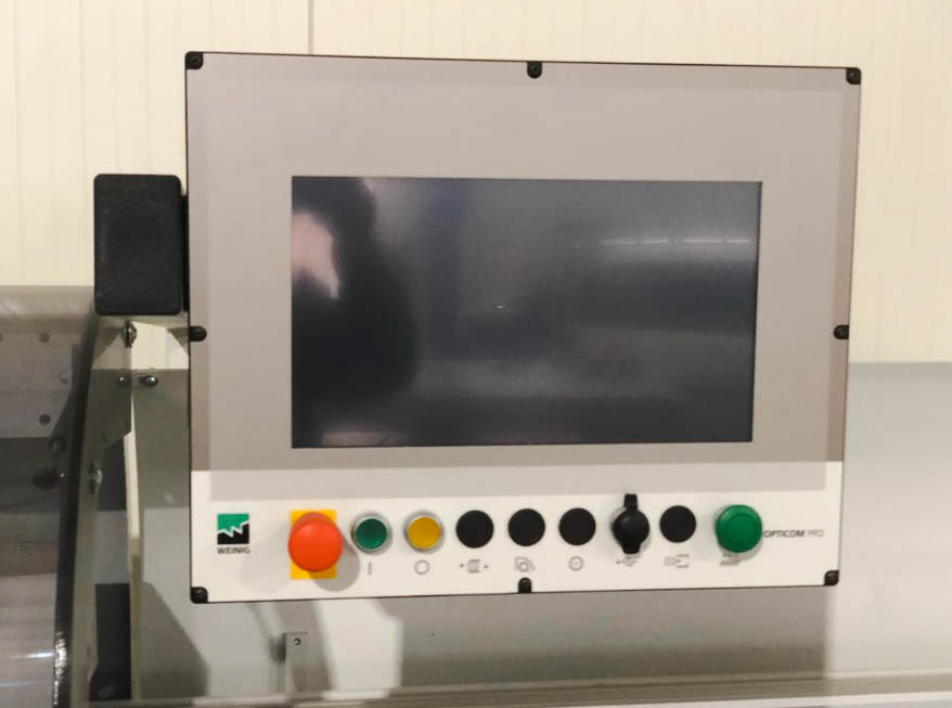 Usado Weinig Opticut S50 Serie opcional I Sierra de corte transversal optimizada I 2020