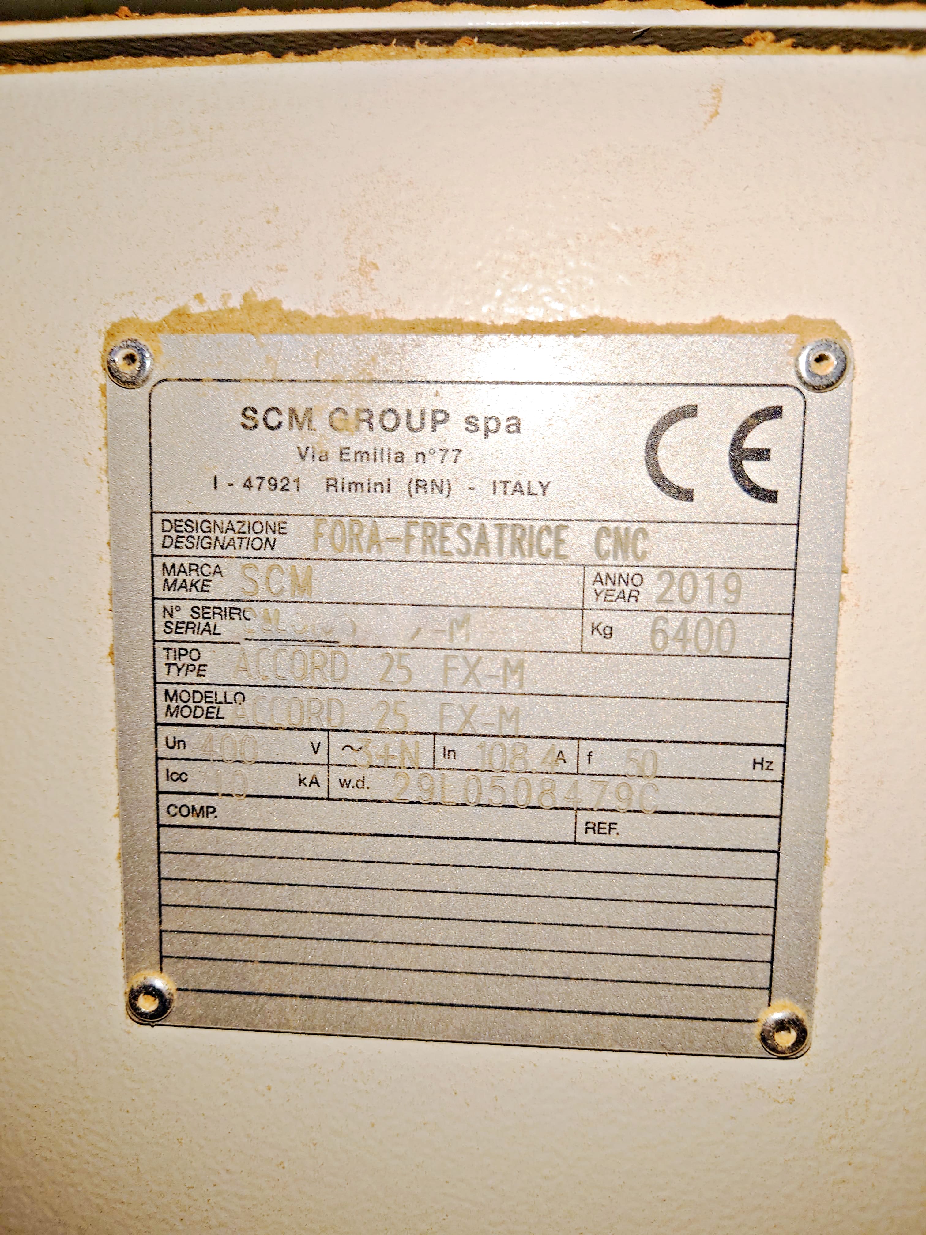 Usado SCM Accord 25 fxm - Centros de mecanizado CNC - 2019