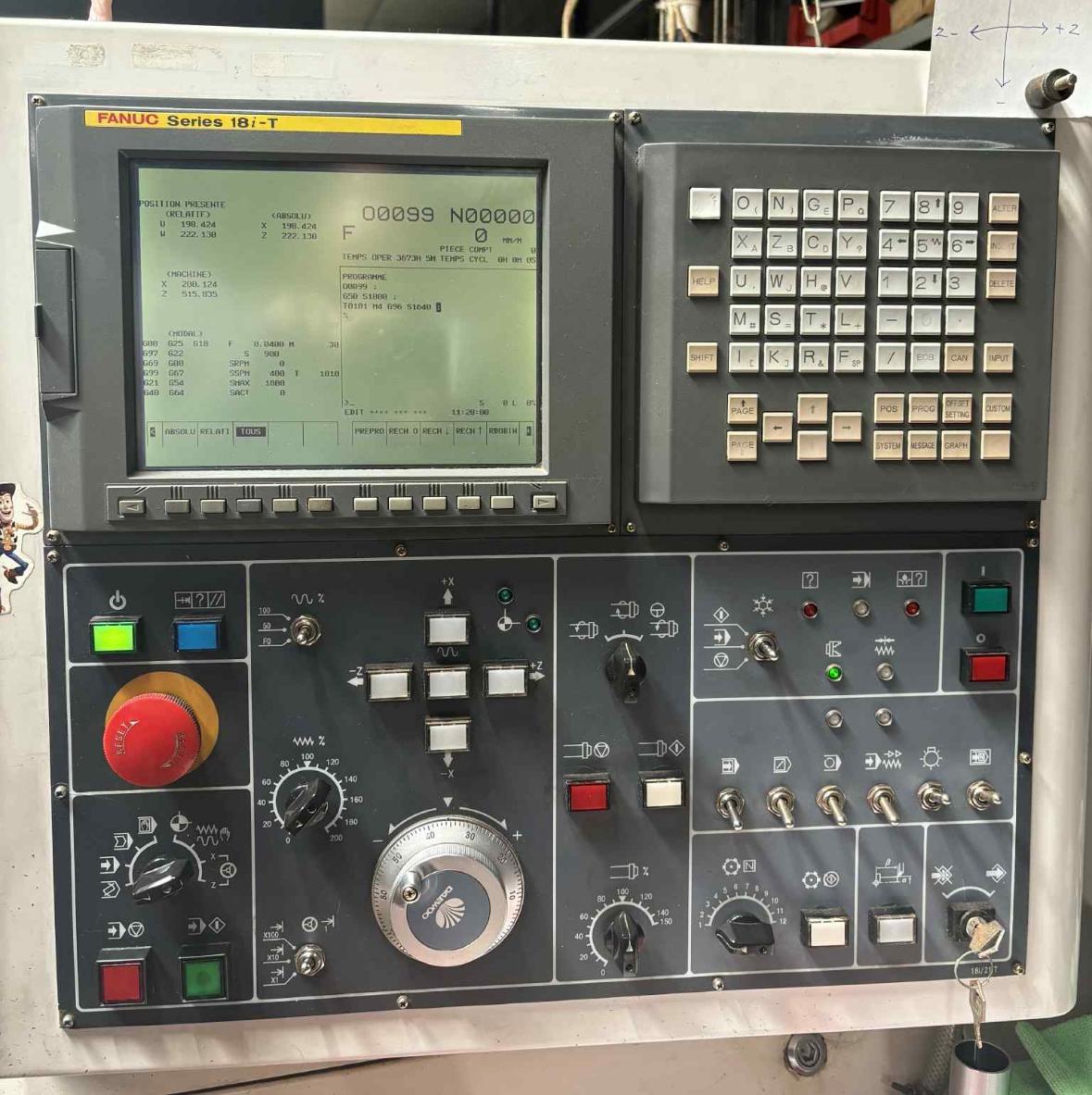 Used Daewoo Puma 230B I CNC Lathe I 2001