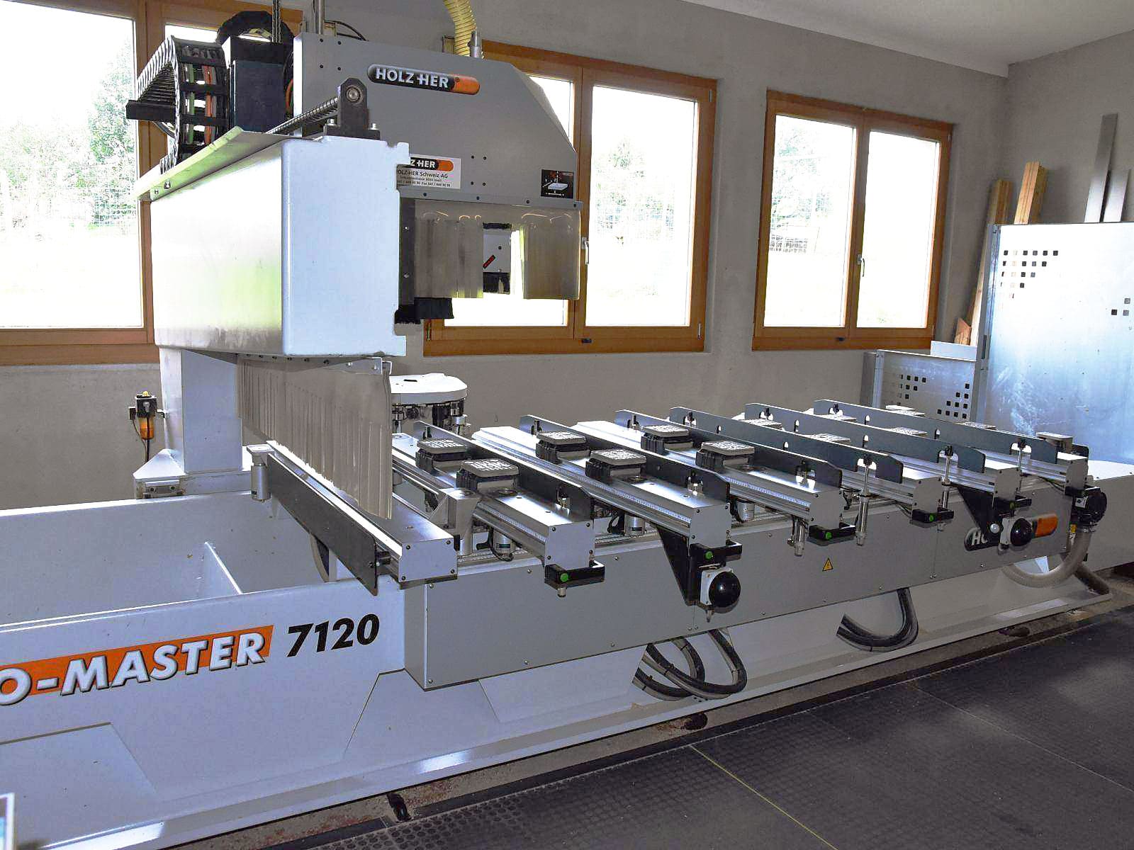 Usado Holzher Eco Master 7120-250K - Centro de Mecanizado CNC - 2004